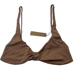 SKIMS Fits Everybody Skimpy Scoop Bralette Sienna Womens Small